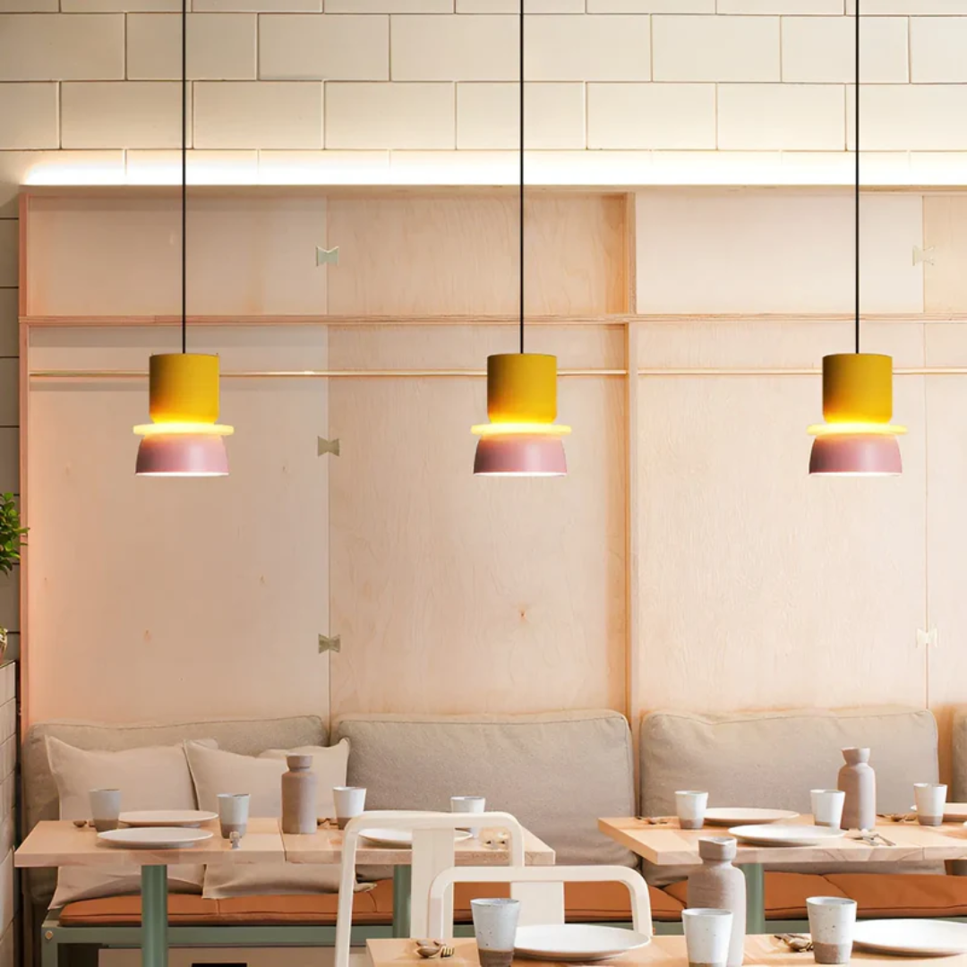 Maliben | Colorful And Trendy Macaron Led Pendant Lamp - Vividglow
