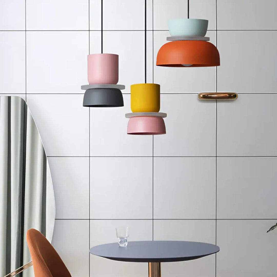 Maliben | Colorful And Trendy Macaron Led Pendant Lamp - Vividglow