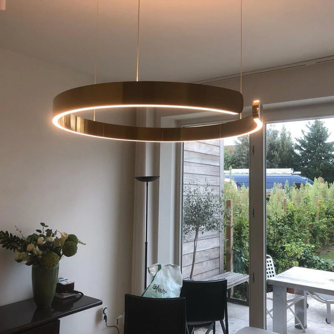 Maliben | Modern Circle Led Pendant Light - Haloring