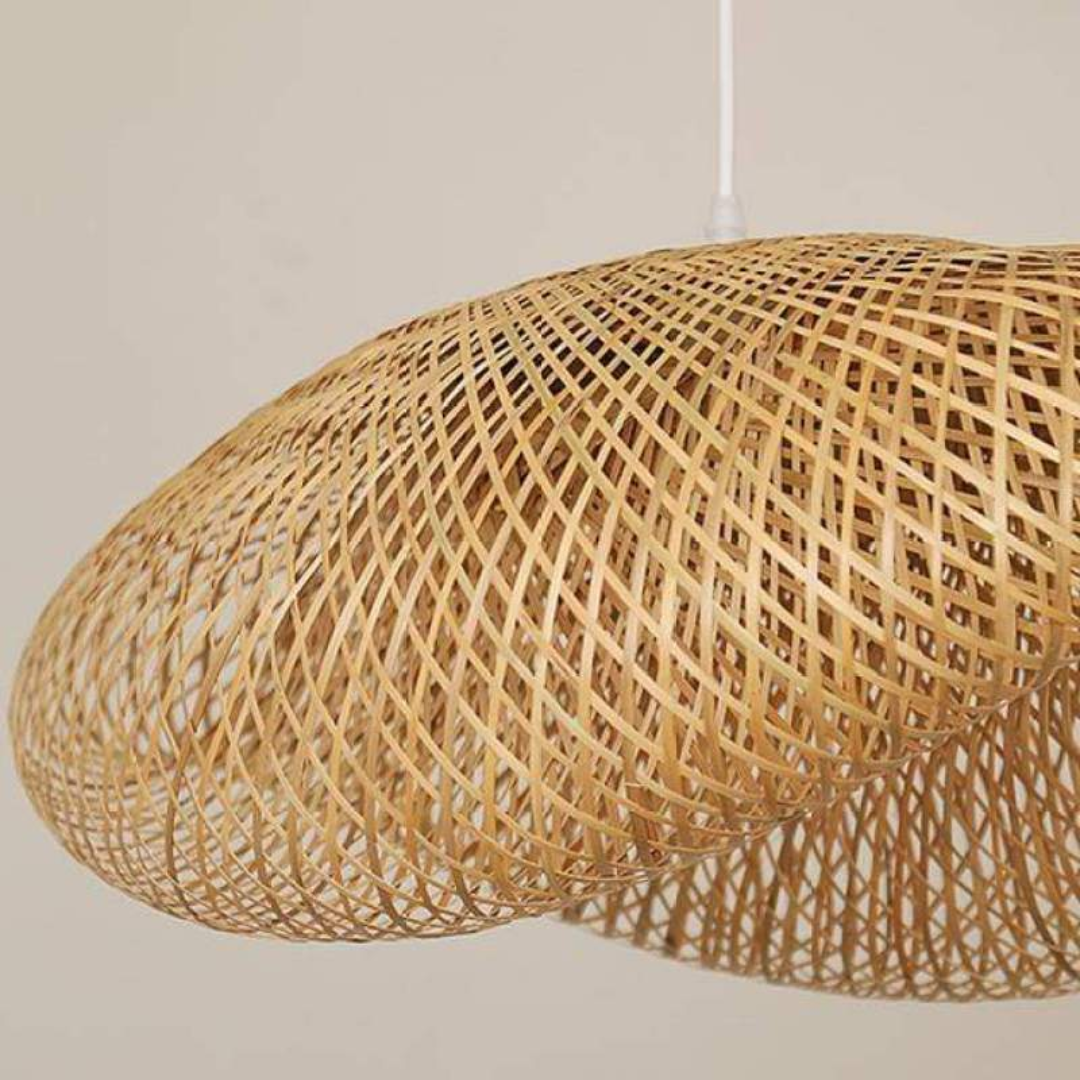Maliben | Design Led Pendant Lamp Bamboo Balls - Ecosphere