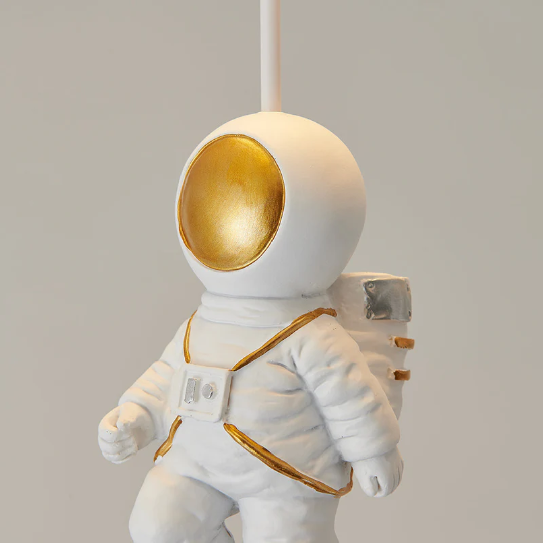 Maliben | Trendy Moon/Astronaut Kids Room Led Ceiling Lamp - Cosmoglow