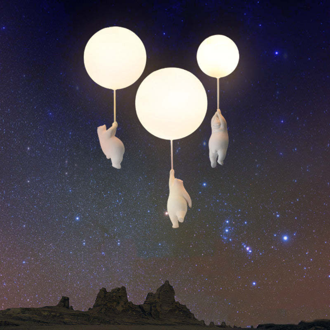 Maliben | Fateh Ceiling Lamps Pendant Lamps Bear Balloon