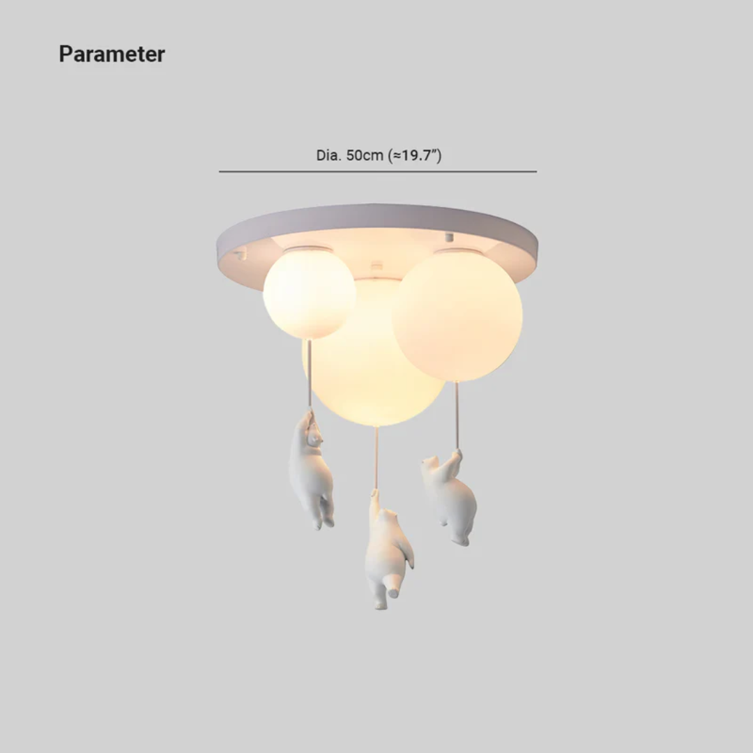 Maliben | Fateh Ceiling Lamps Pendant Lamps Bear Balloon