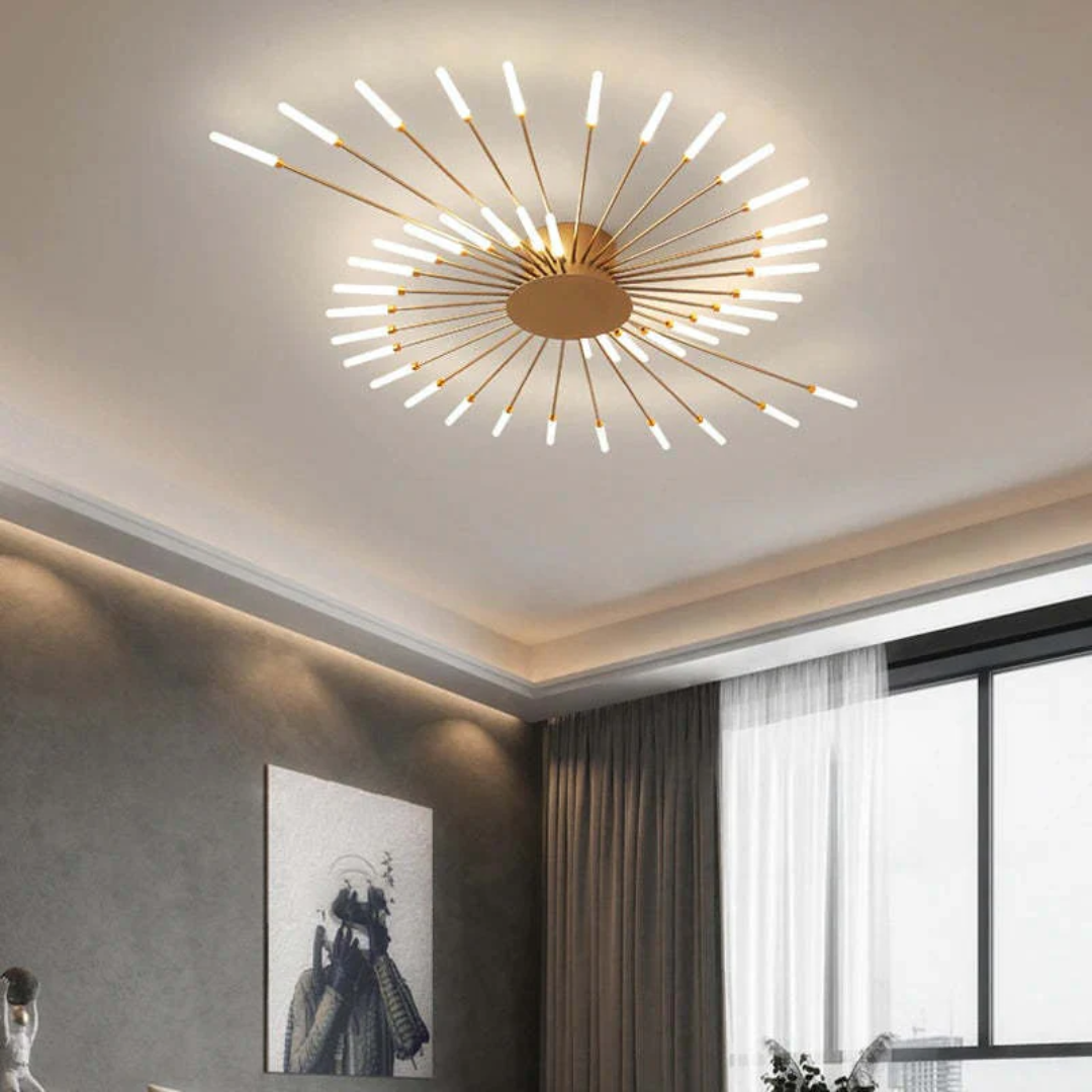 Maliben | Modern Large Led Ceiling Lamp - Lumenmax