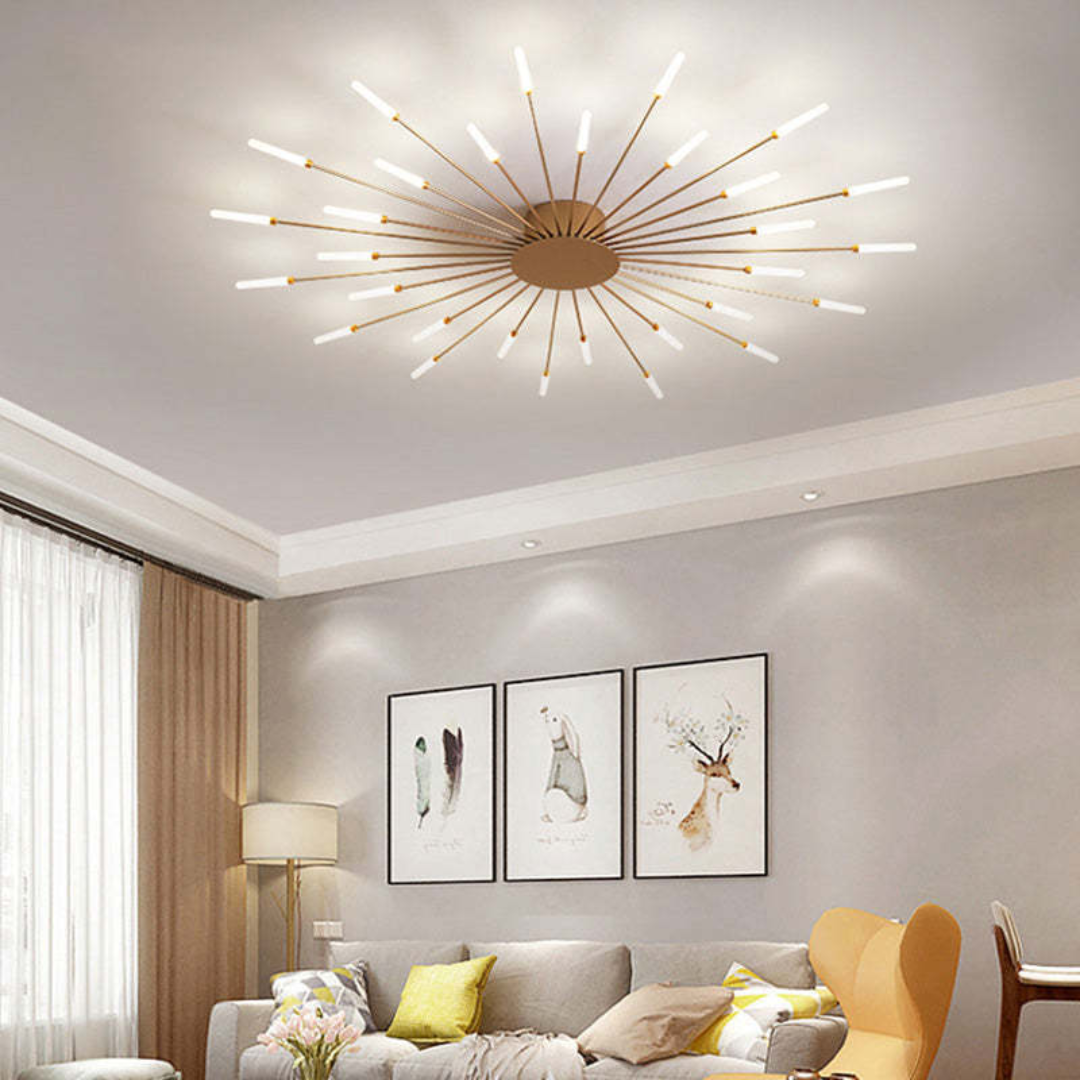 Maliben | Modern Large Led Ceiling Lamp - Lumenmax