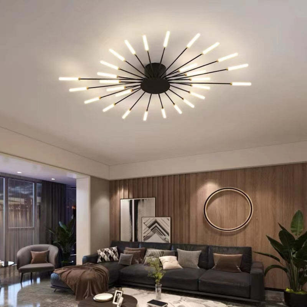 Maliben | Modern Large Led Ceiling Lamp - Lumenmax