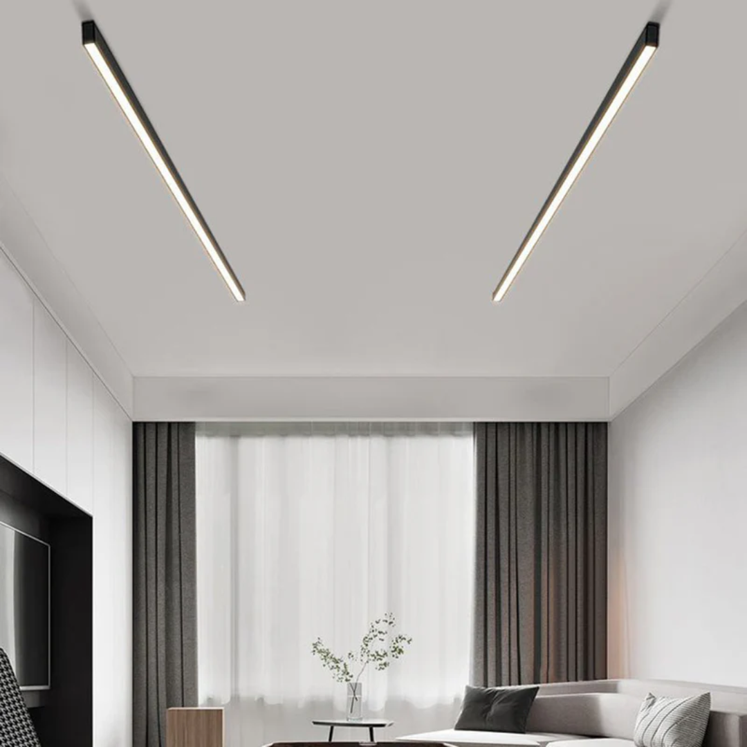 Maliben | Industrial Linear Led Ceiling Lamp - Stratum