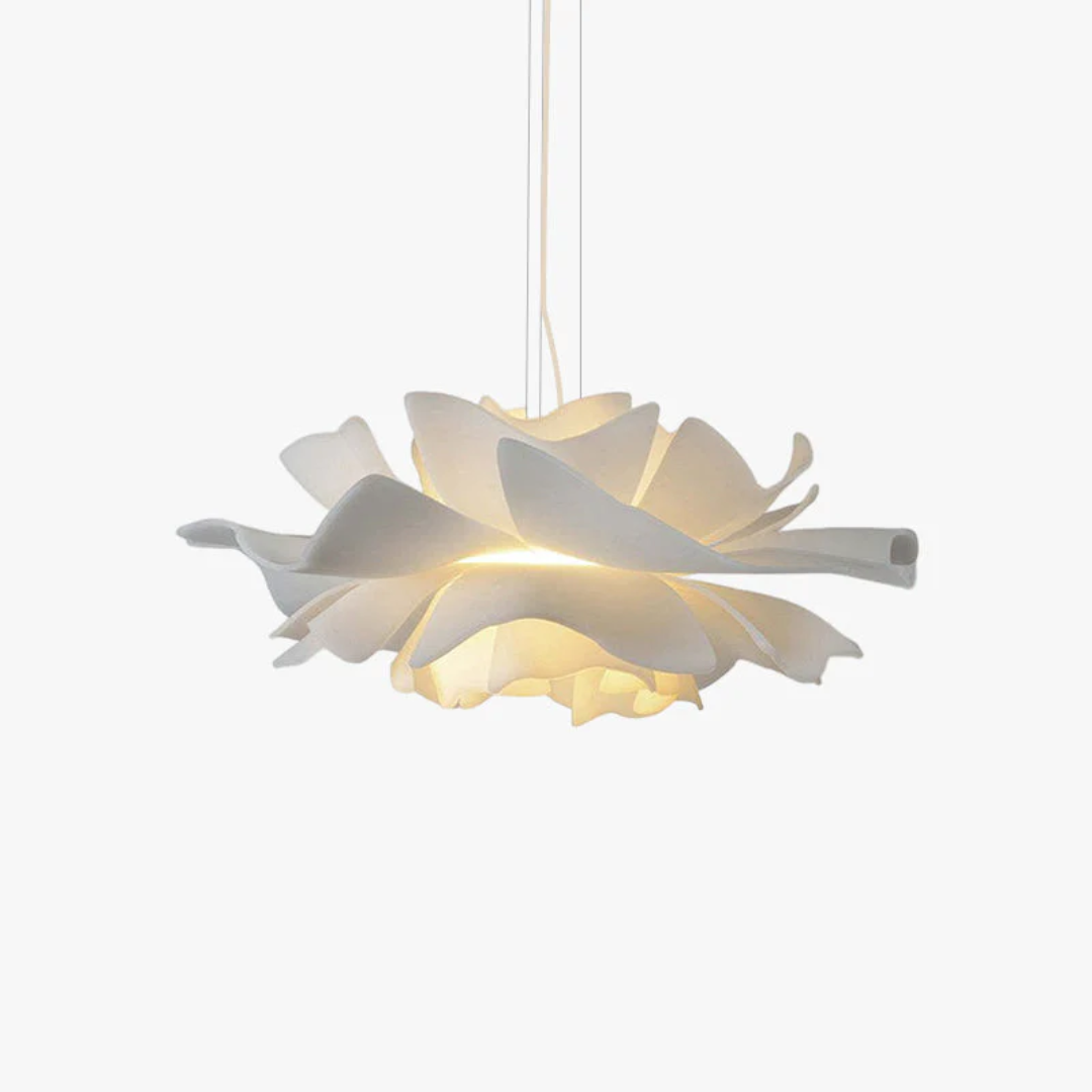 Maliben | Design Pendant Lamp Flower White Metal - Sophia