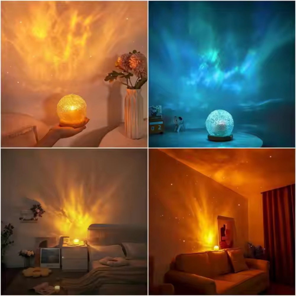 Maliben | Unique Wave Effect Table Lamp For Relaxation