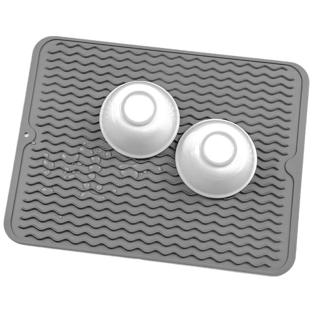 Maliben | Küchenwella Silicone Kitchen Mat | Heat Resistant & Non-Slip | Dish Mat, RefrigeraTor & Drawer Liner | Bpa-Free & Easy to Clean