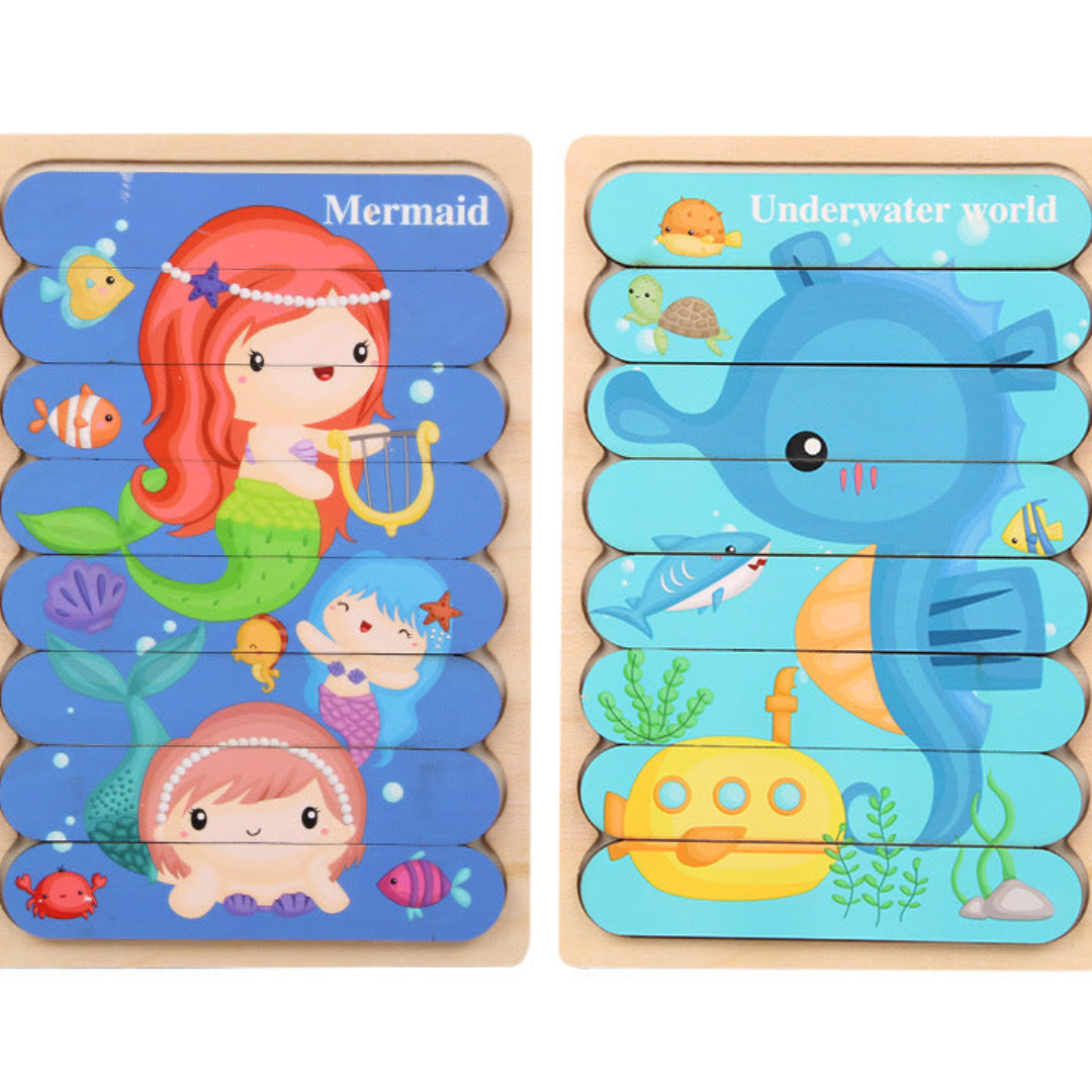 Maliben | Montessori Wooden Puzzle