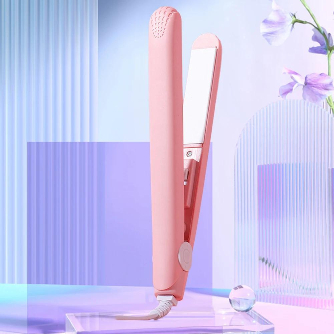 Maliben MiniCurler Ceramic Mini Curling Iron & Straightener