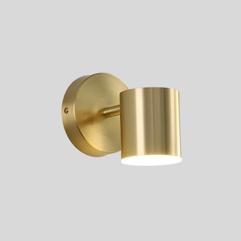 Maliben | Elegant Scandinavian Copper Led Wall Lamps For Stylish Lighting