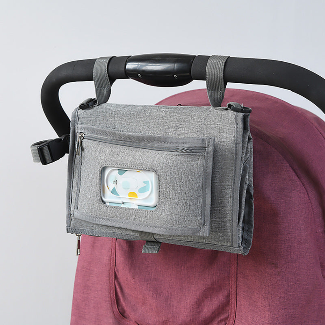 Maliben | Compact Changing Mat With Pockets For On-The-Go