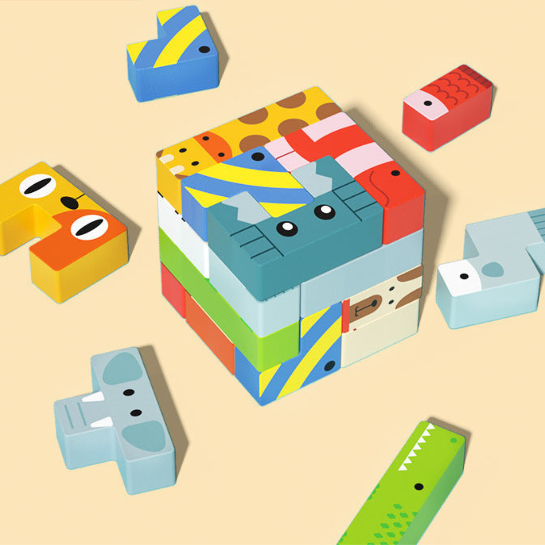 Maliben | Wooden Tetris Puzzle Game