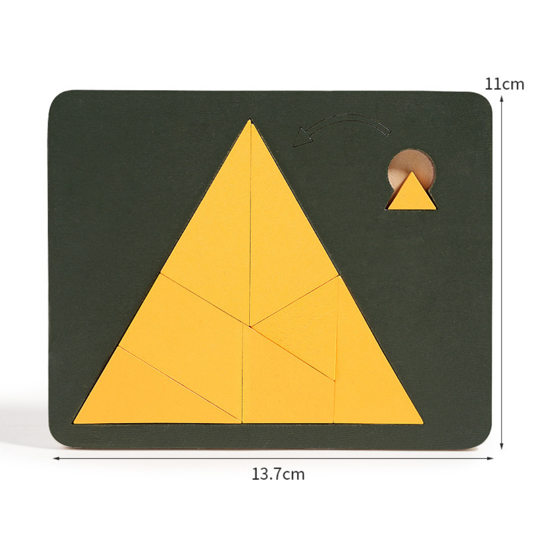 Maliben | Wooden Tangram Puzzle Game