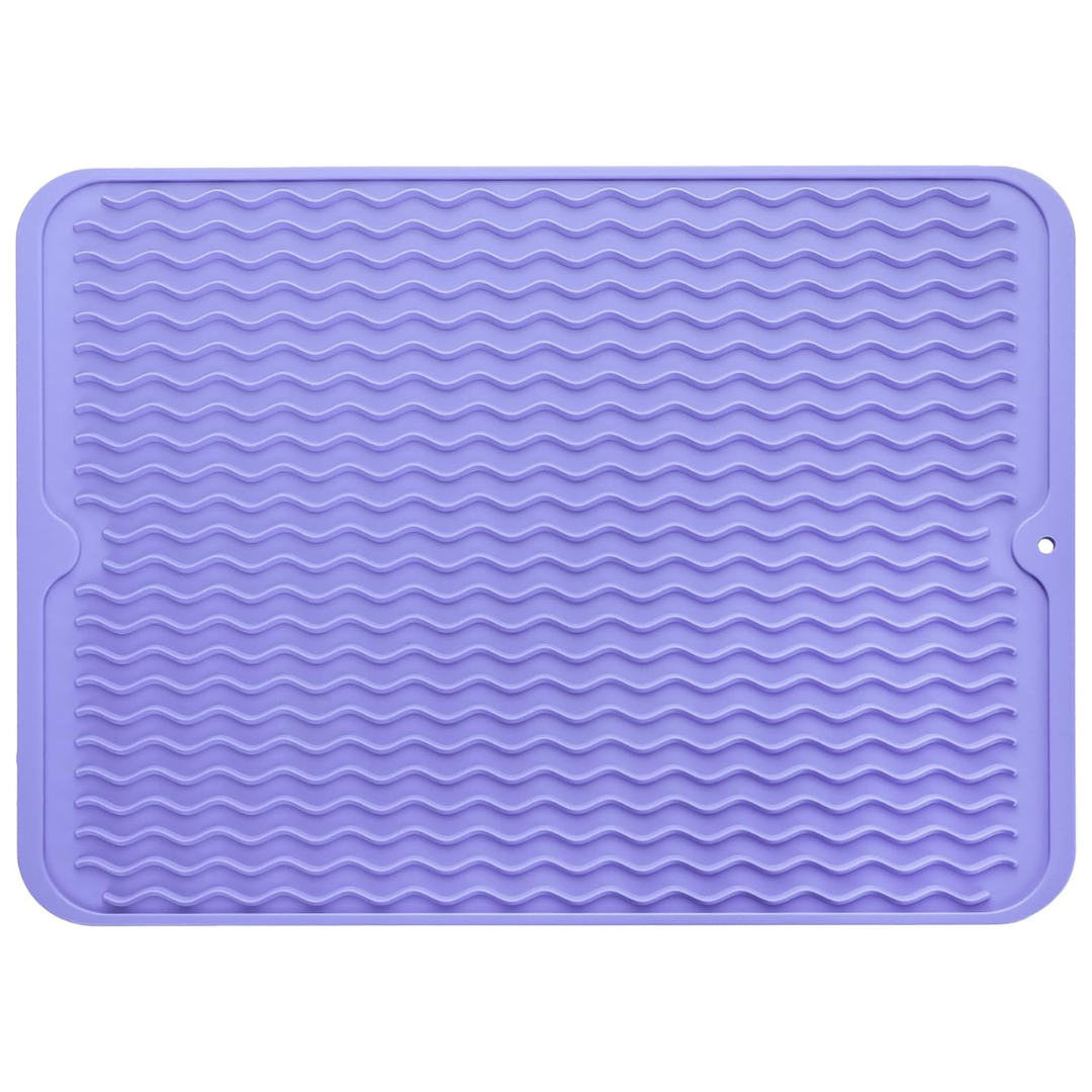 Maliben | Küchenwella Silicone Kitchen Mat | Heat Resistant & Non-Slip | Dish Mat, RefrigeraTor & Drawer Liner | Bpa-Free & Easy to Clean