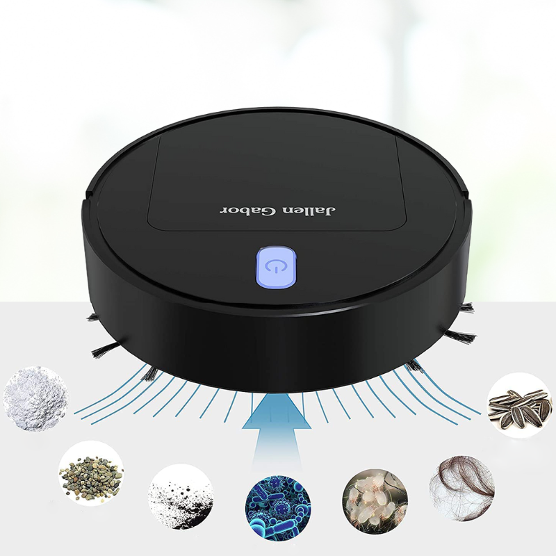 Maliben | Cleanoro S6 Robot Vacuum Cleaner | Compact & Intelligent | For Pet Hair, Hard Floors & Carpets | 2h Runtime