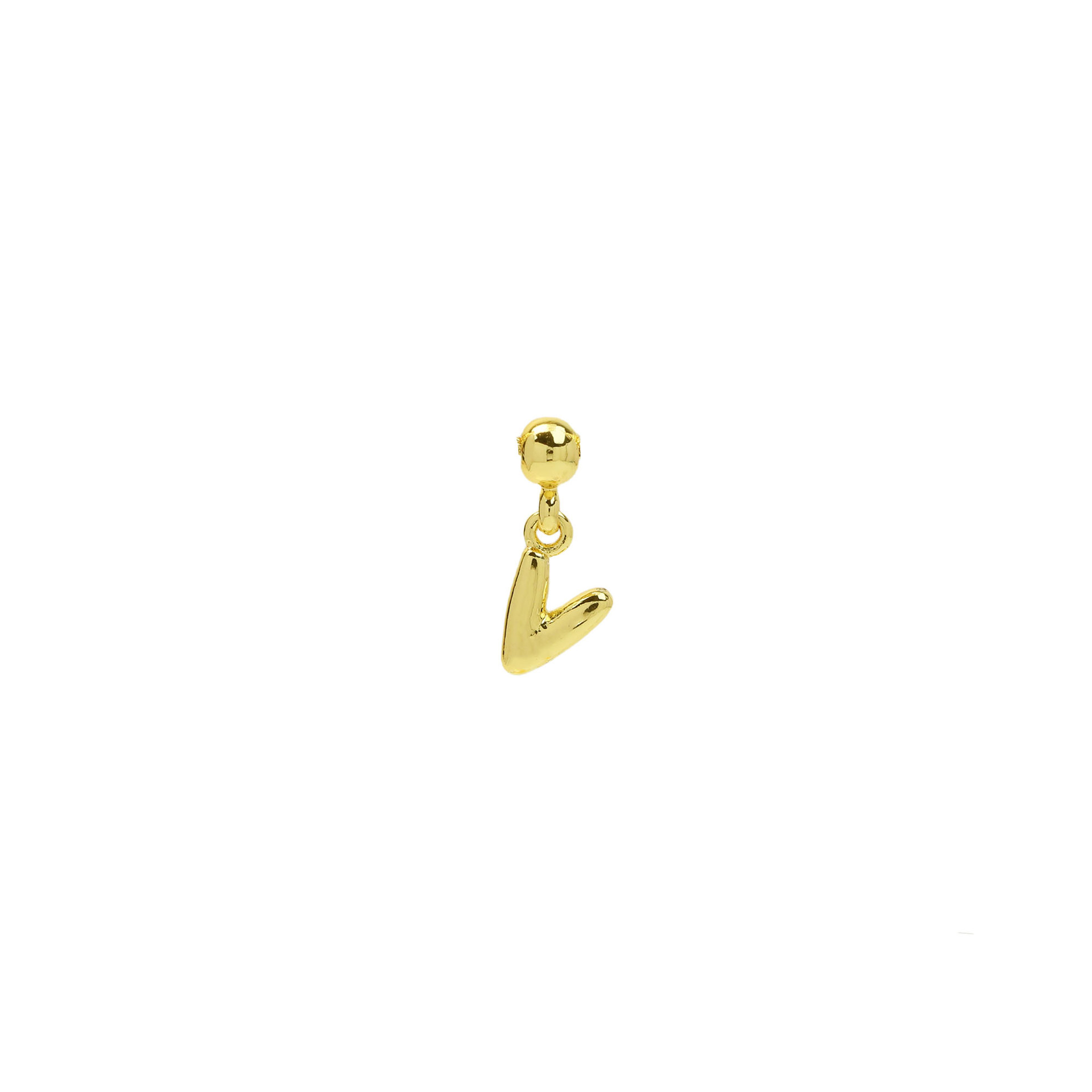 Maliben | Dainty Satellite Bubble Letter Name Necklace