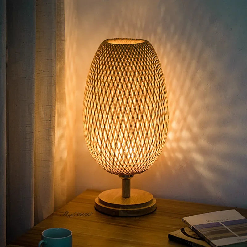 Maliben | Vintagebamboo - Bamboo Vintage Table Lamp