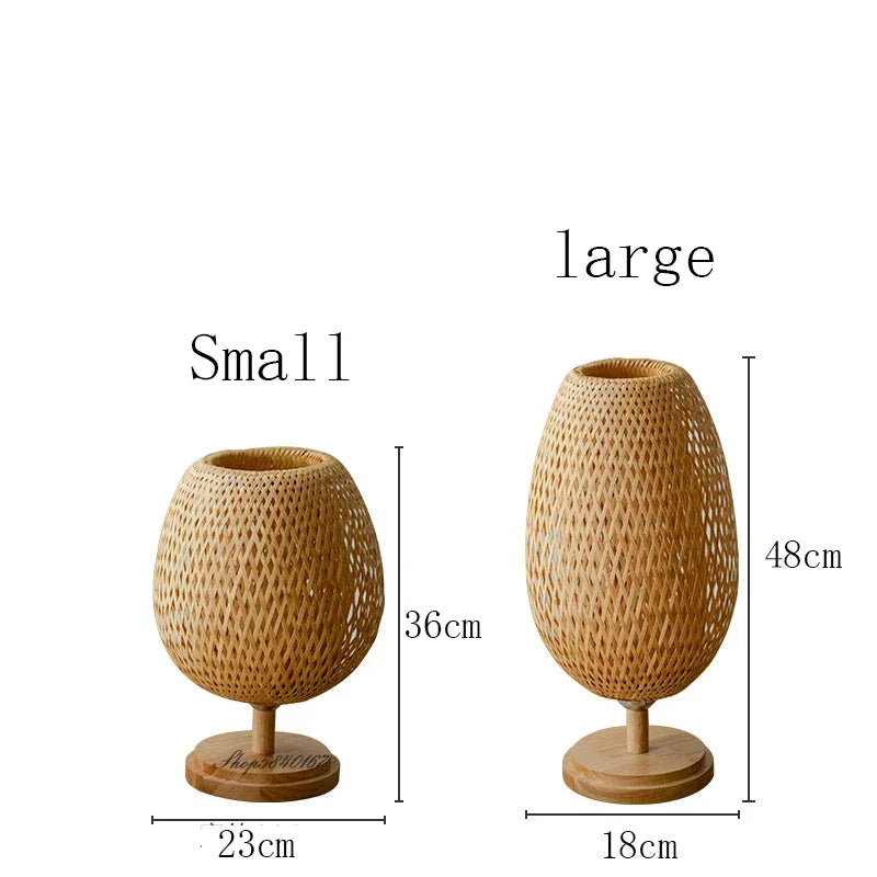 Maliben | Vintagebamboo - Bamboo Vintage Table Lamp