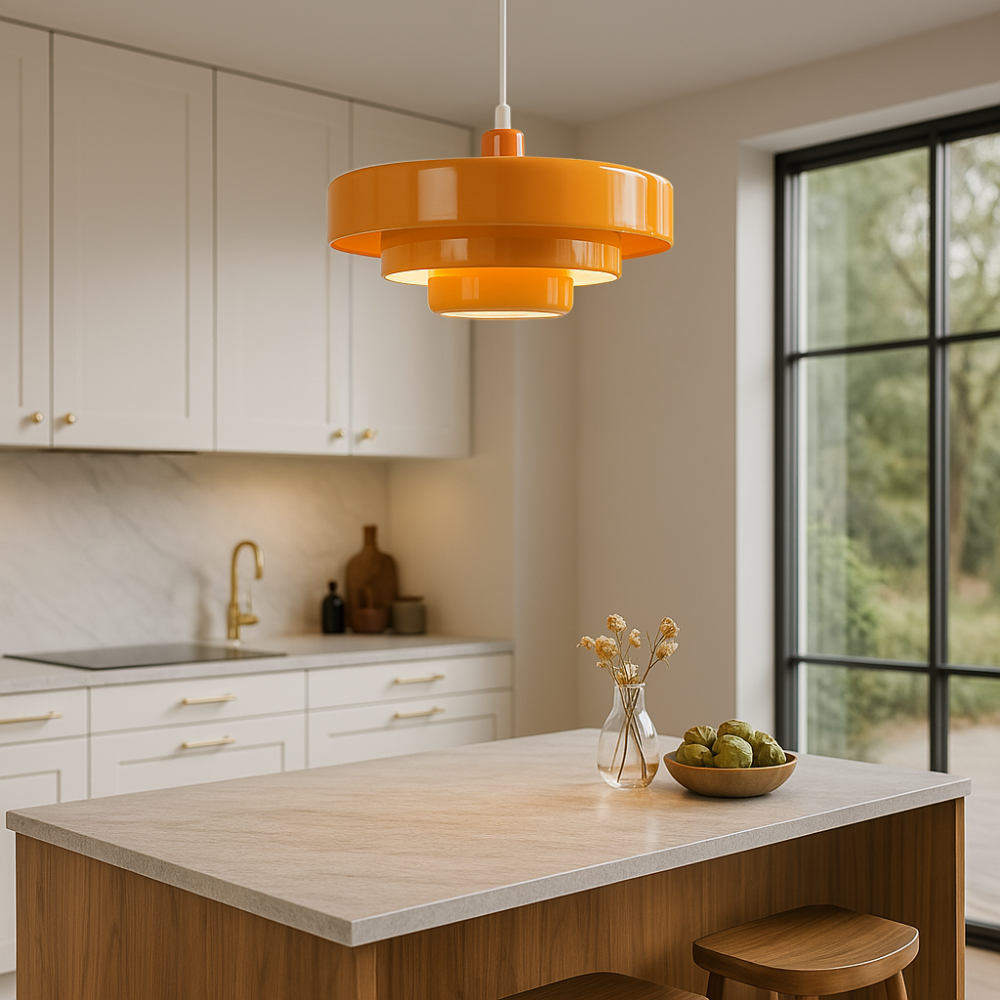 Maliben | Timelessglow Vintage Pendant Lamp – Warm Led Ambient Lighting With Industrial Character