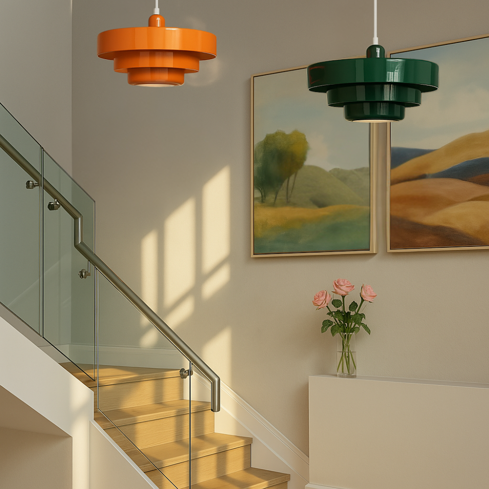 Maliben | Timelessglow Vintage Pendant Lamp – Warm Led Ambient Lighting With Industrial Character