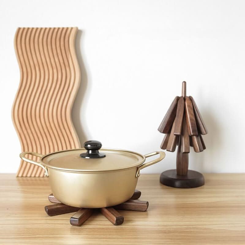 Maliben | Premium Walnut Placemats For Sophisticated Dining Tables