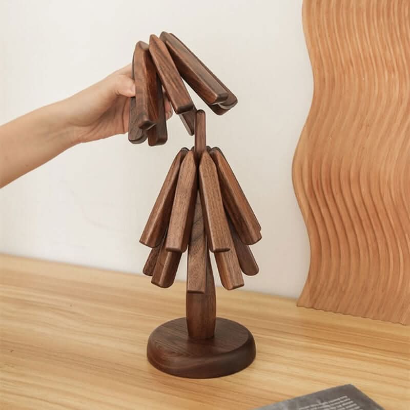 Maliben | Premium Walnut Placemats For Sophisticated Dining Tables