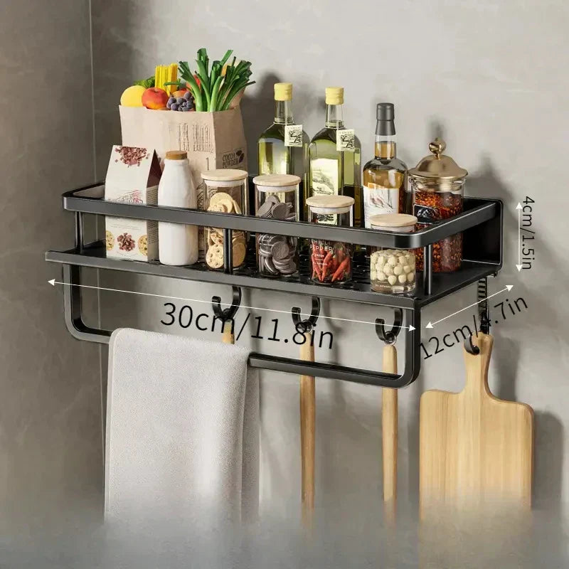 Maliben | Wall-Mounted Kitchen Shelf – Space-Saving and Stylish Storage Solution