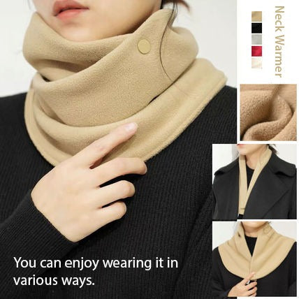 Maliben | Winter Fleece Neck Scarf - Cozy Neck Warmer, Neck Wrap For Cold Weather