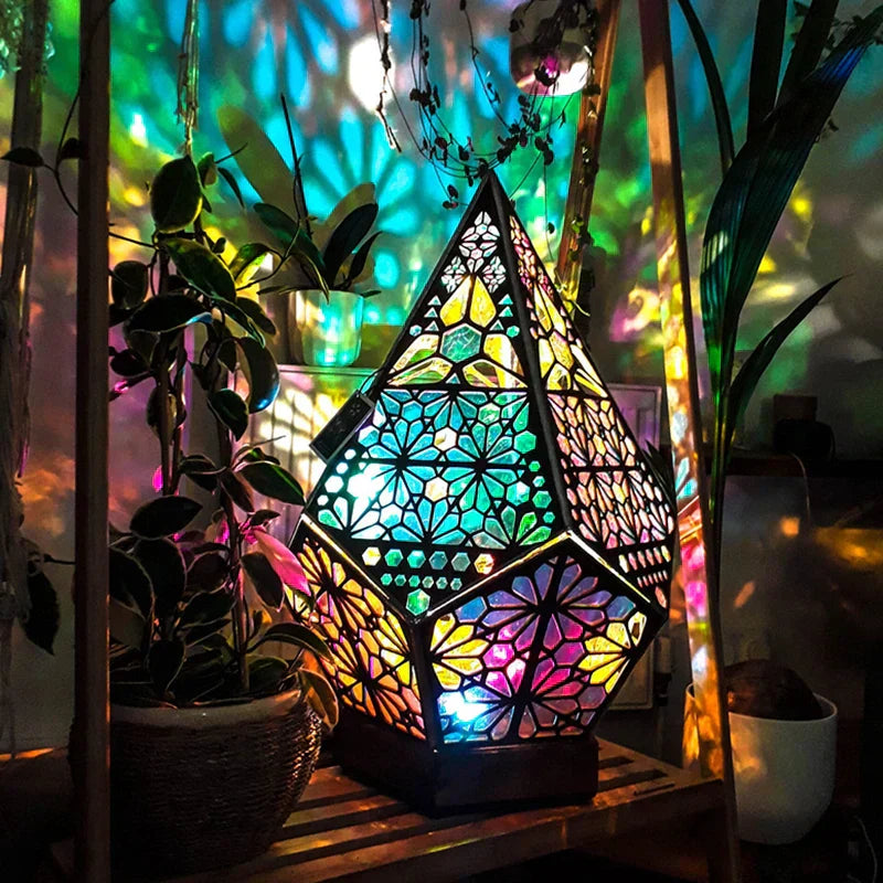 Maliben | Prismaglow Holographic Led Projector Lamp - Colorful Ambient Lighting