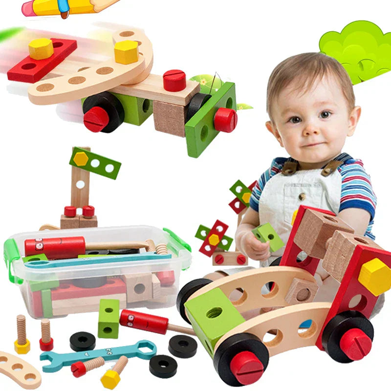 Maliben | Homemade Fun - Tool Box Play Set