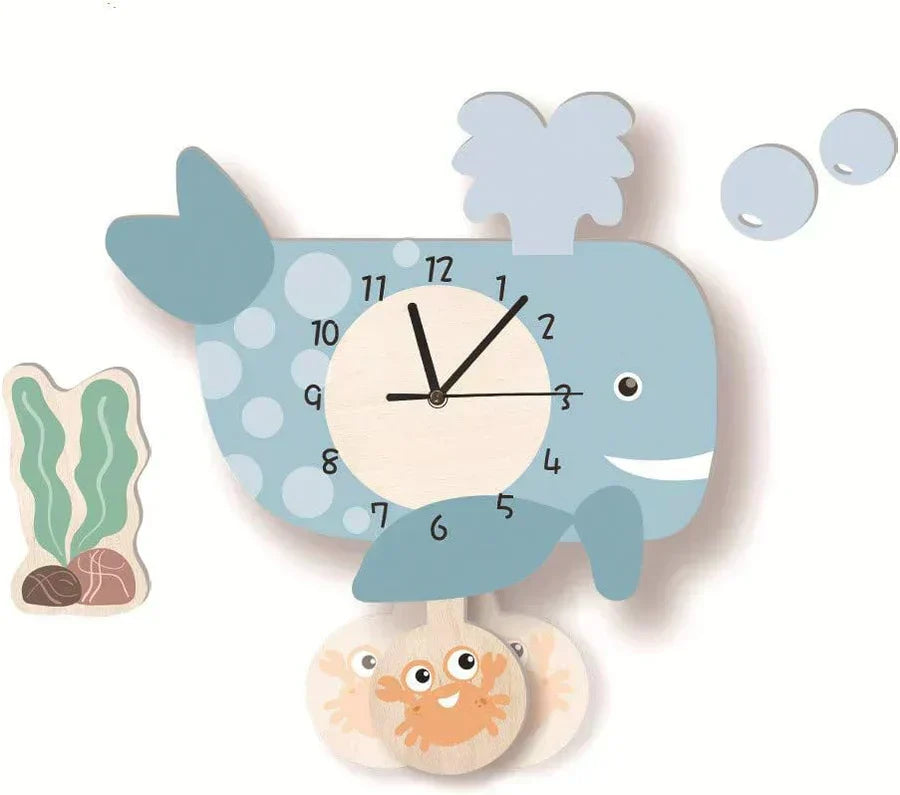 Maliben | Children's pendulum clock with animal designs