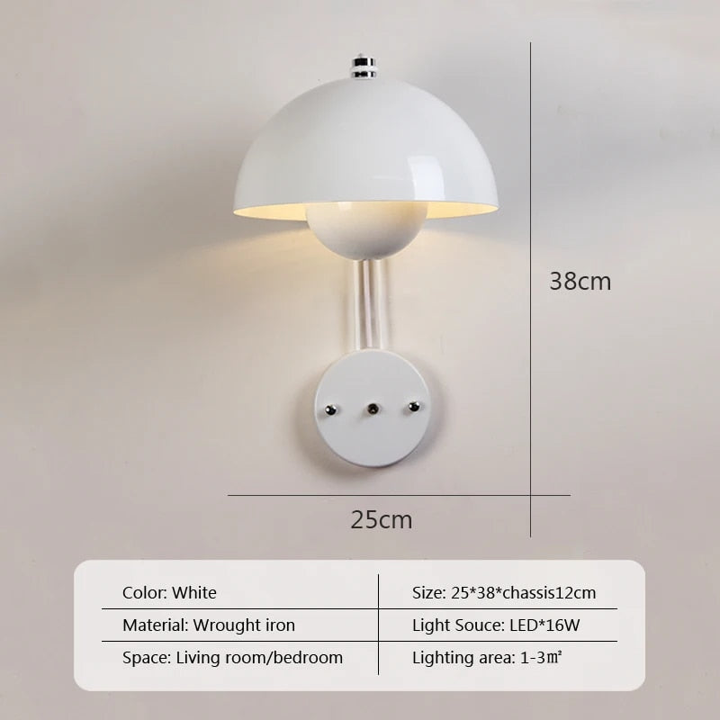 Maliben | Shroomlite Wall Lamp - Creative Lighting For Modern Interior