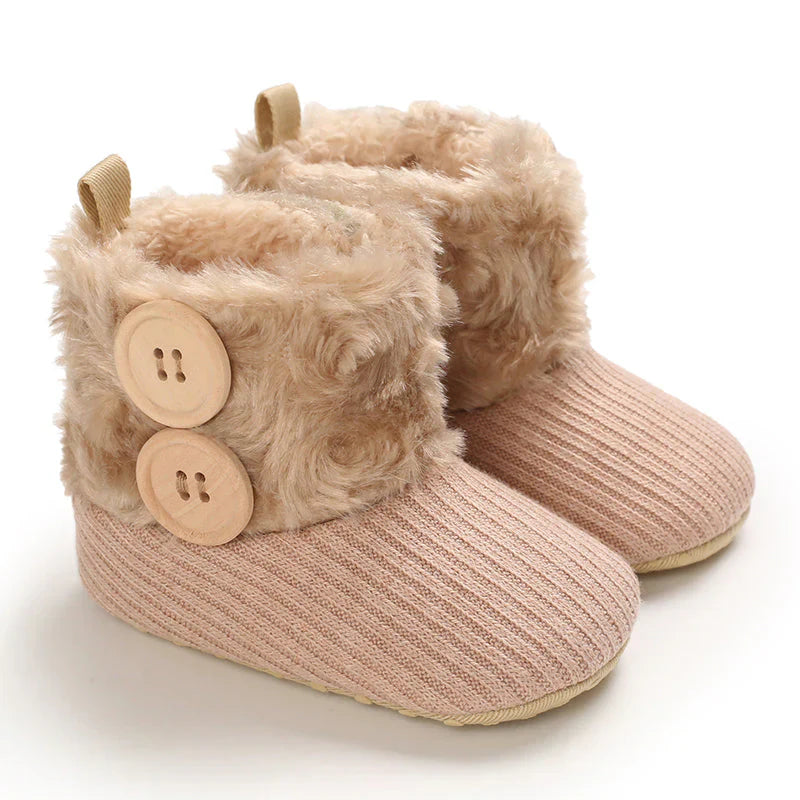 Maliben | Warm Baby Winter Boots – Soft, Cushioned Slippers With Non-Slip Sole