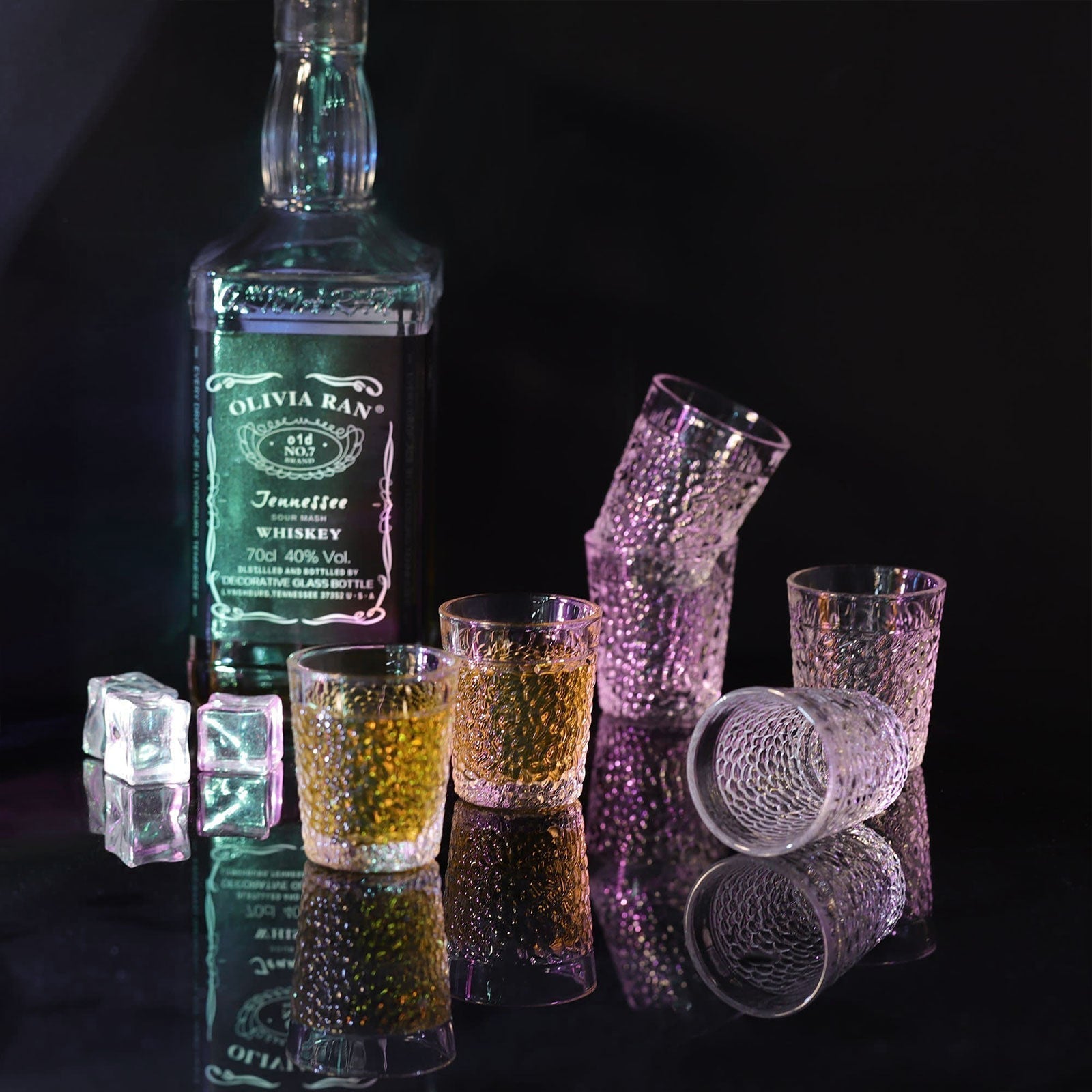 Maliben | Engraved Tequila Shot Glasses Set