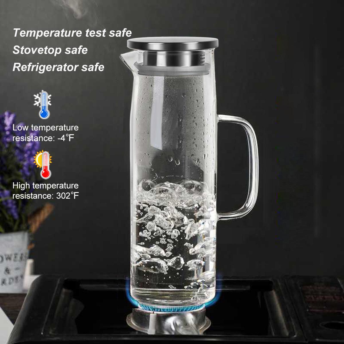 Maliben | Cylindrical heat-resistant glass jug
