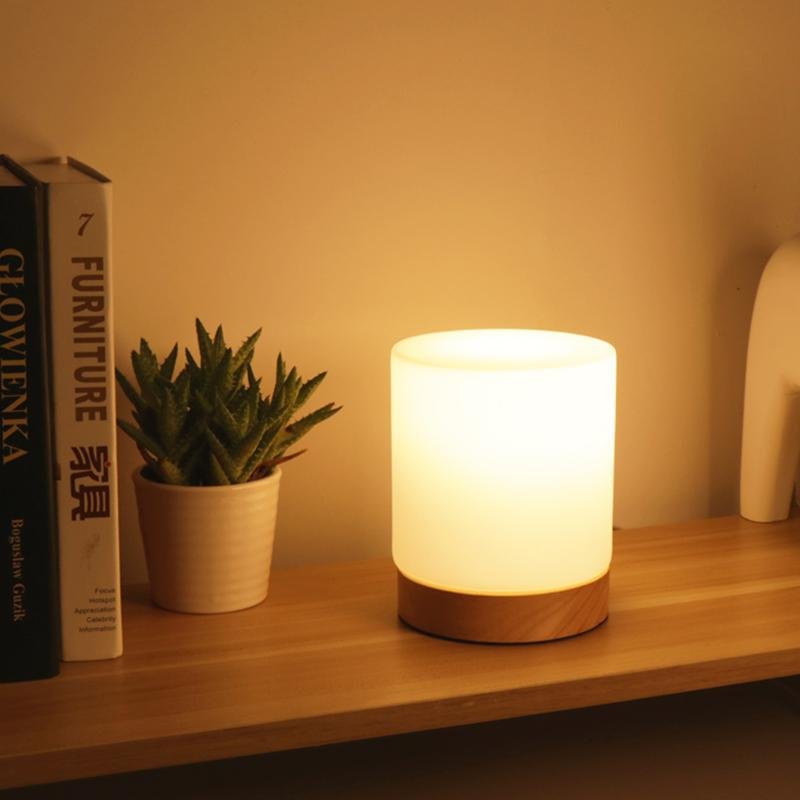 Maliben | Lumiglow Refined Glass Table Lamp With Touch-Led