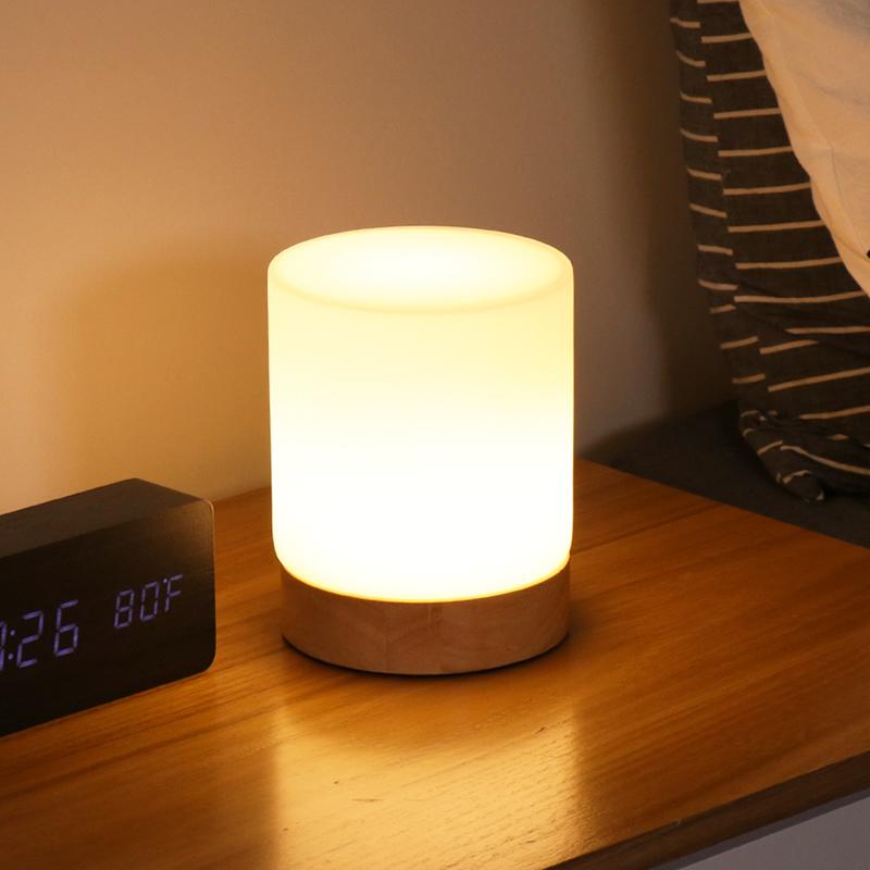 Maliben | Lumiglow Refined Glass Table Lamp With Touch-Led