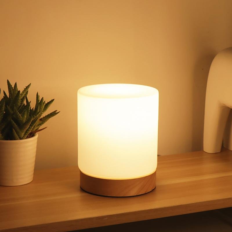 Maliben | Lumiglow Refined Glass Table Lamp With Touch-Led