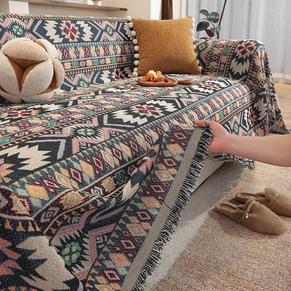 Maliben | Zarela Boho Chenille Sofa Cover