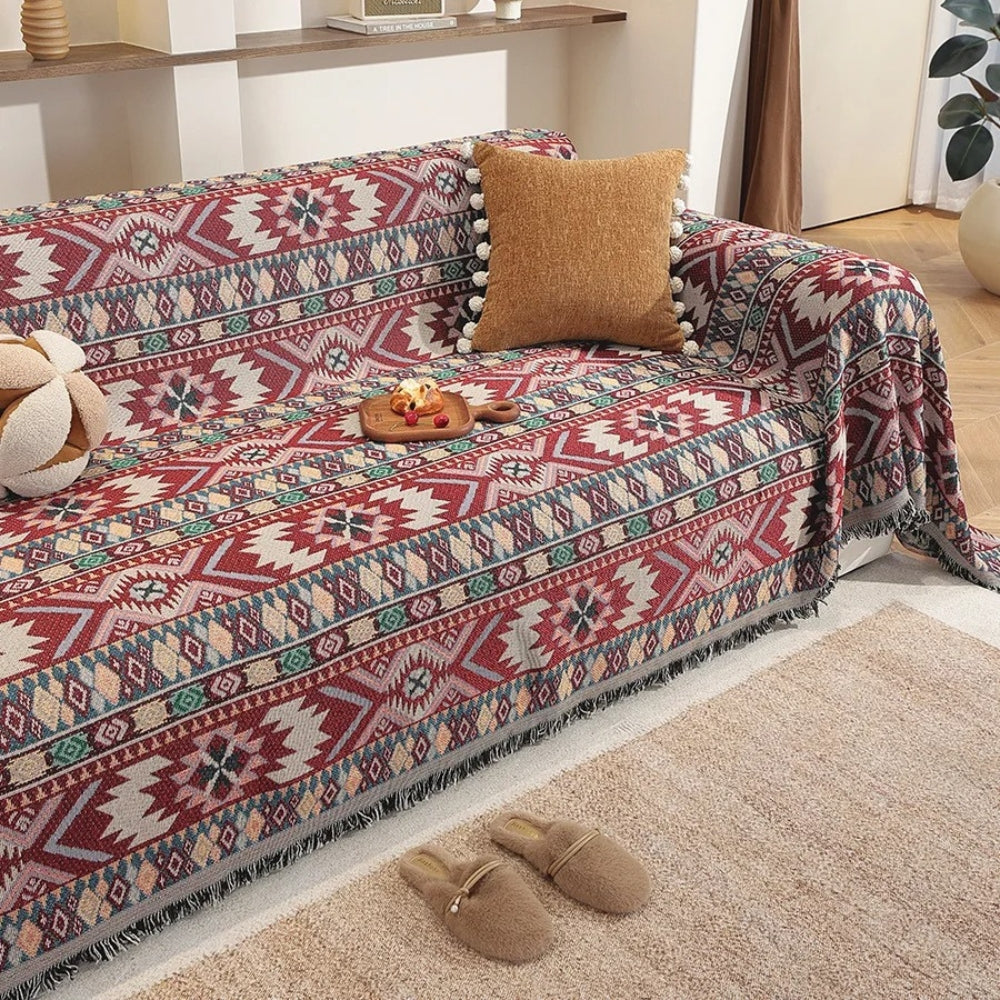 Maliben | Zarela Boho Chenille Sofa Cover
