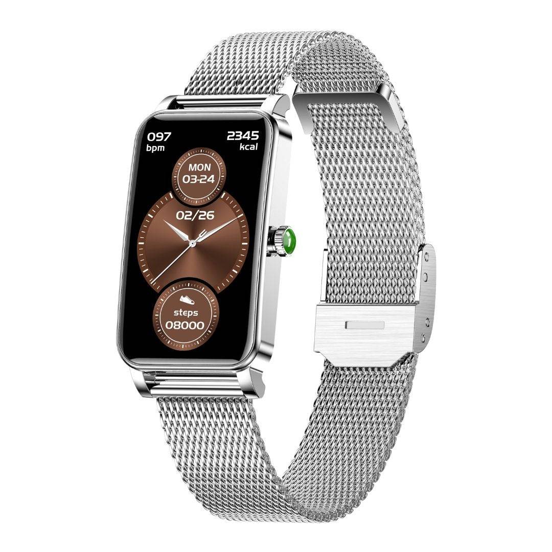 Maliben | Zelina Women’S Smartwatch – Stylish Fitness Tracker With Heart Rate, Sleep Monitor & Notifications