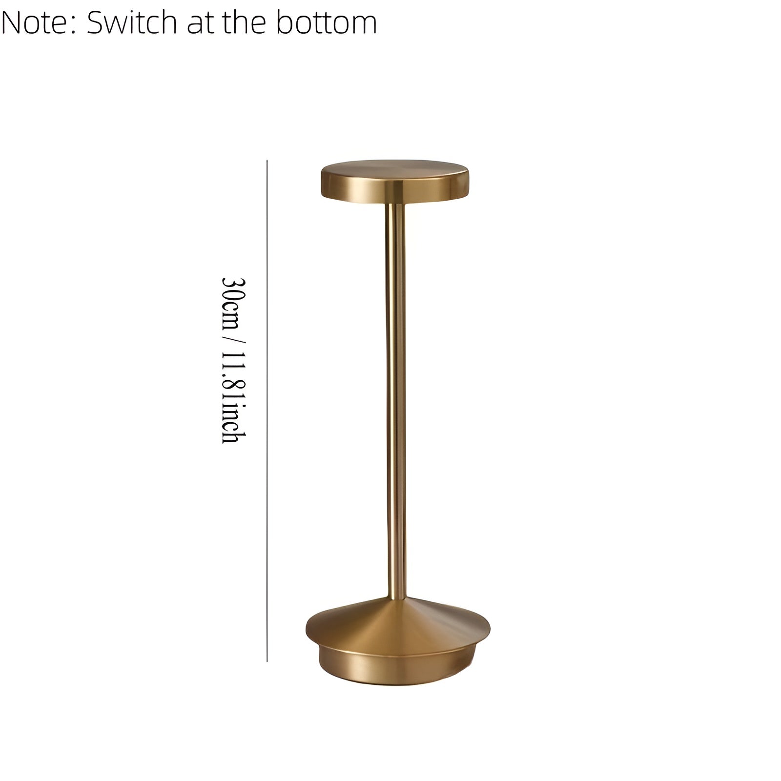Maliben | Elegant Tarion Lamp – Wireless Led With Touch Control