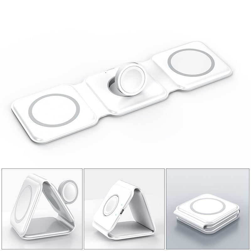 Maliben | New Foldable 3-In-1 Wireless Charger