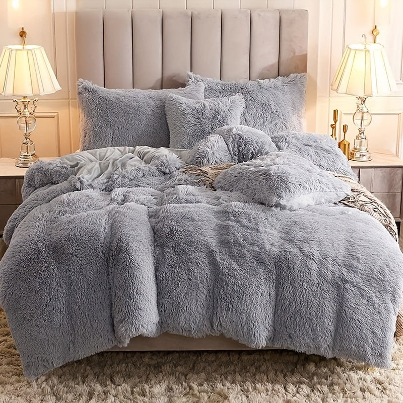Maliben | Ultra Soft Plush Duvet Cover Set With Zipper - Luxury & Comfort
