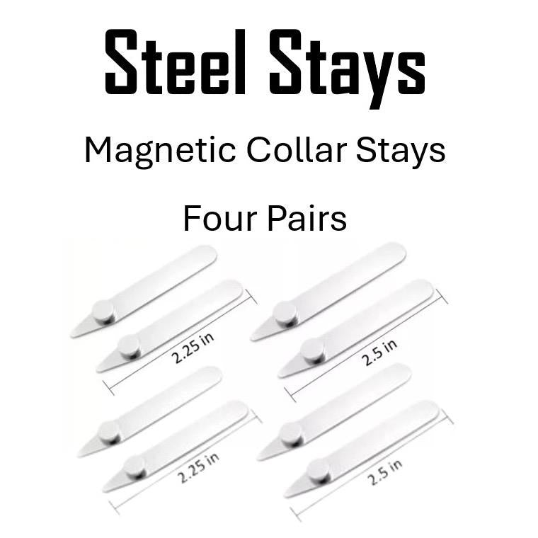 Maliben SteelStays Magnetic Collar Stays