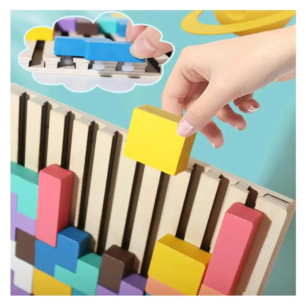 Maliben | Brainstacker — Unleash Playfully Brilliant Thinkers With Sustainable Solid Wood Fun!