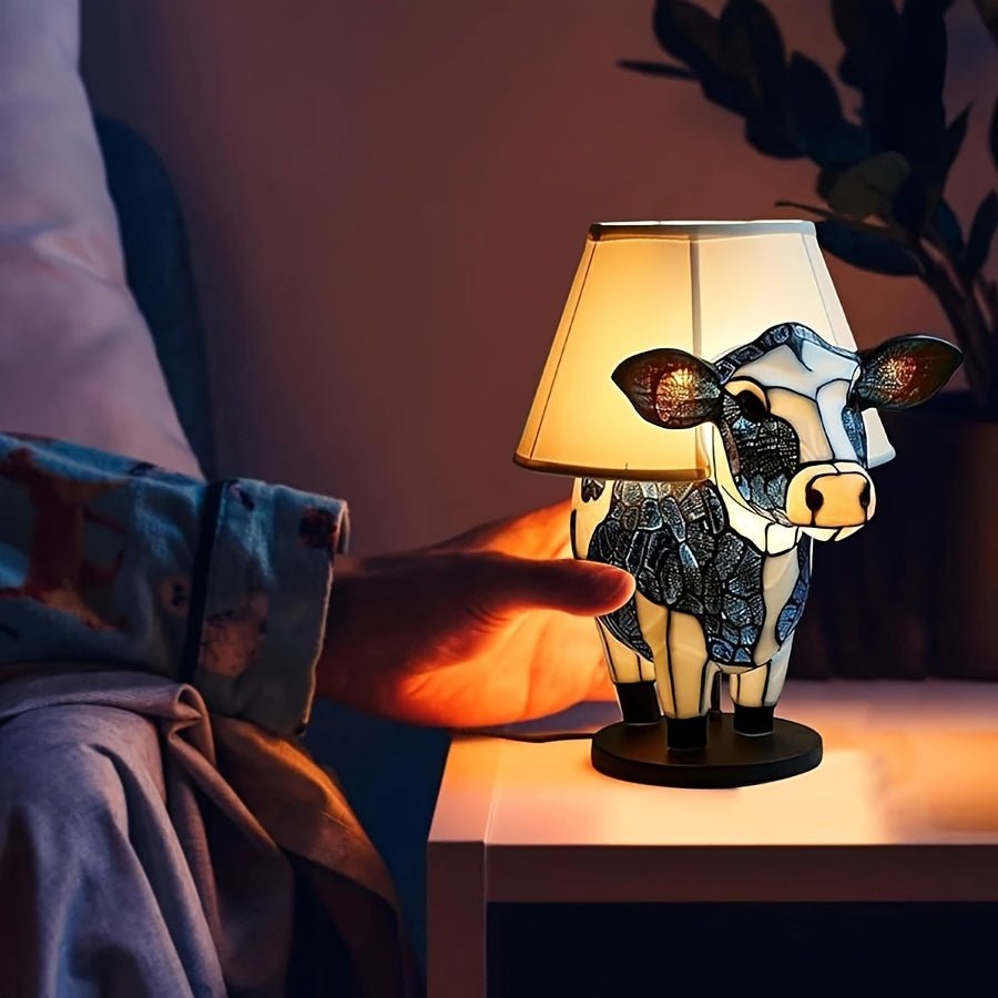 Maliben | Creative Cow Table Lamp - Light Up Your Nights - Unique Design - Soothing Atmosphere